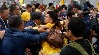 Protesta indígena en la COP30. / Foto: AFP.