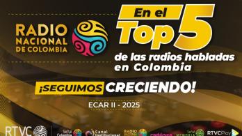 Estudios ECAR sobre Radio Nacional de Colombia. / Foto: Cortesía.