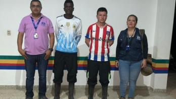 Soldados liberados. / Foto: Defensoría del Pueblo.