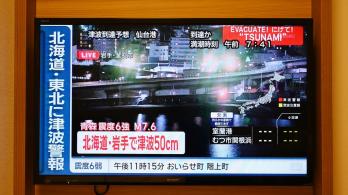 Terremoto de magnitud 7,6 sacude Japón y obliga a evacuar a más de 13.000 personas por alerta de tsunami