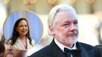 Julian Assange denuncia premio Nobel María Corina Machado