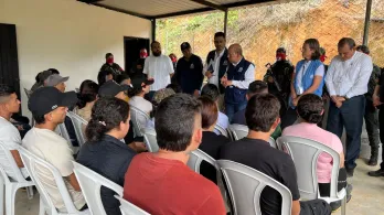 28 personas fueron liberadas tras permanecer secuestradas por el ELN en el Catatumbo. Foto: Defensoría.