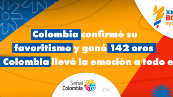 Colombia lideró el medallero de los Juegos Bolivarianos 2025 con transmisión especial de Señal Colombia 
