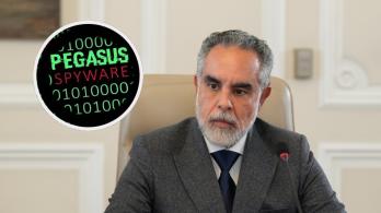 Benedetti sobre Pegasus. / Foto: Presidencia y archivo RTVC.