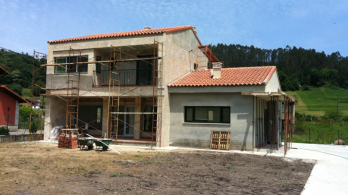 casa en construcción