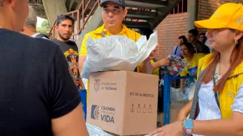 Ayuda a personas en el Catatumbo. / Foto: Unidad para las Víctimas