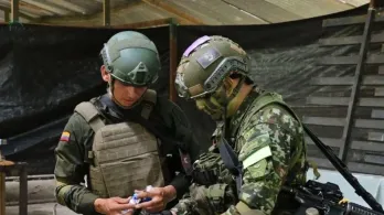 Incautación de cocaína / Fotos: X MinDefensa.