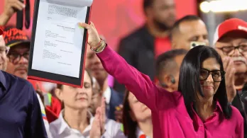 Delcy Rodríguez anuncia amnistía general en Venezuela