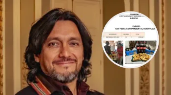 Diego García, alcalde local de Sumapaz. / Fotos: Redes sociales.