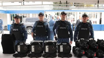 Dotación al INPEC. / Foto: MinJusticia.