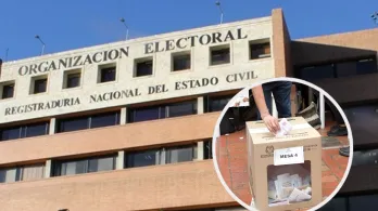 Cuestionamientos a encuesta. / Fotos: AFP y Función Pública.