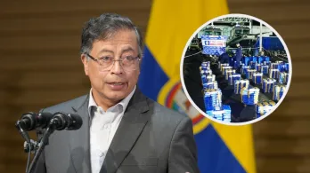 Incautación de cocaína / Fotos: Armada Nacional y Presidencia.