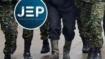 JEP sobre Coronel Figueroa. / Fotos: AFP y JEP.