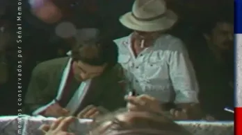 Firma de acuerdo de paz del M19. / Foto: Señal memoria.