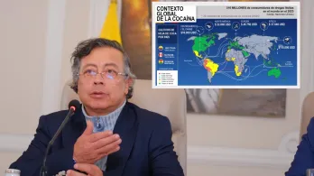 Presidente destaca la disminución de cultivos de hoja de coca. / Fotos: Presidencia.