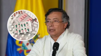 Petro sobre precios de medicamentos. / Fotos: Presidencia y Freepik.