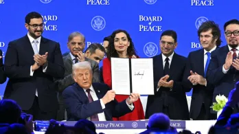 Críticas a Trump por plan para una nueva Gaza. / Foto: AFP.