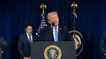 Trump sobre petróleo venezolano. / Foto: AFP.