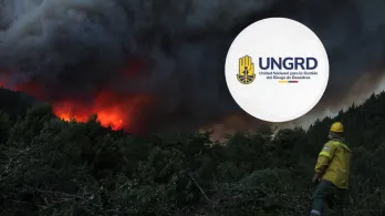 Incendios forestales en Argentina. / Foto: UNGRD y AFP.