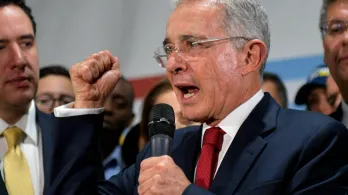 Álvaro Uribe Vélez. / Foto: AFP.