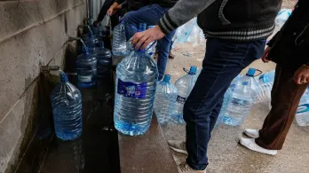 Consumo de agua. / Foto: AFP. 
