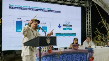 Con agua potable hemos salvado la vida de niños y niñas: Petro