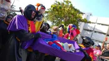 Entierro de Joselito Carnaval. / Foto: Carnaval de Barranquilla.