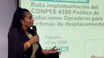 Gobierno lanzó Conpes para víctimas de desplazamiento forzado.wepb