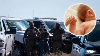 Deportación de bebé de dos meses. / Fotos: AFP y Freepik.