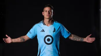 James Rodríguez en Minnesota United. / Foto: X James Rodríguez.