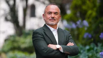 Jorge Iván Cuervo se posesiona como ministro de Justicia.