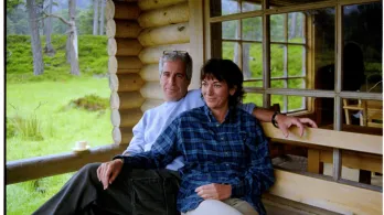 Ghislaine Maxwell y Jeffrey Epstein. / Foto: AFP.