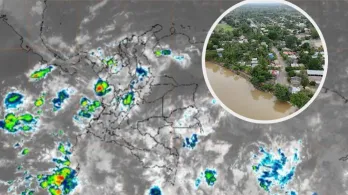 Nuevo frente frío. / Foto: Ideam y UNGRD.