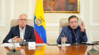 Petro defiende gestión de MinSalud. / Foto: Presidencia.