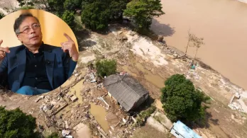 Petro ordena investigar inundaciones en el Caribe y señala manejo irregular