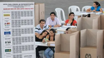 Así quedó el tarjetón para las elecciones al Senado y Cámara de Representantes