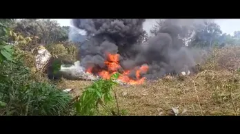 Avión Hércules se accidentó en Puerto Leguízamo, Putumayo.