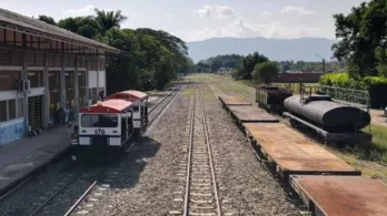 Corredor férreo en Colombia. / Foto: X de MinTransporte.