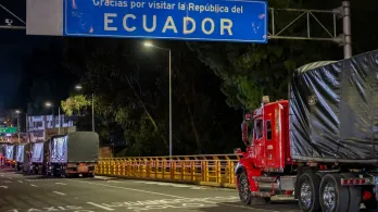 Aranceles de Colombia a Ecuador. / Foto: AFP.