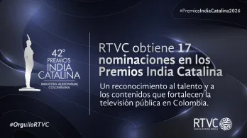 RTVC noticias fue nominado como noticiero favorito del público en los premios India Catalina 2026
