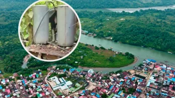 Desmantelan laboratorio de cocaína en Barbacoas. / Fotos: Radio Nacional y captura de pantalla.