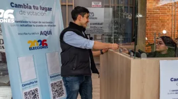Cambio de puesto de votación. / Foto: Registraduría.