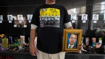 Madres víctimas de falsos positivos. / Foto: AFP.