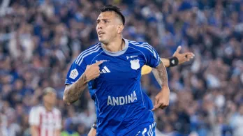 Rodrigo Contreras, jugador de Millonarios. / Foto: Millonarios website.