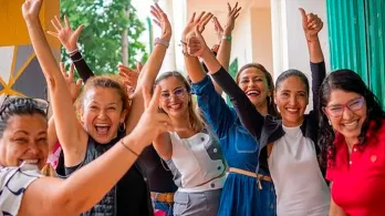 Mujeres colombianas. / Foto: MinEducación.
