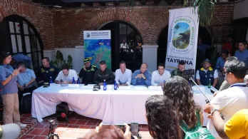 Parque Tayrona reabrió puertas con un fuerte de 80 carabineros.