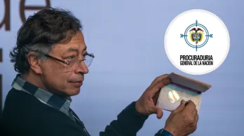 Petro sobre demanda de la Procuraduría. / Fotos: Presidencia y Procuraduría.