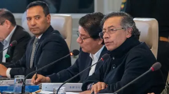 Presidente Petro denuncia presunto bombardeo de Ecuador. / Foto: Presidencia.