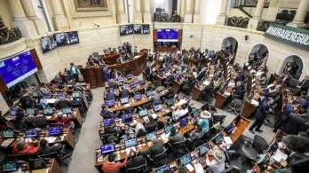 Así quedó conformado el Senado. / Foto: AFP.