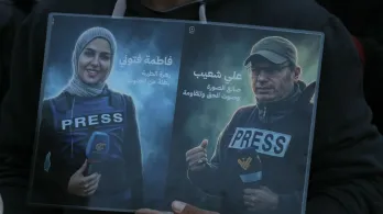 Tres periodistas libaneses asesinados por Israel en el sur del Líbano.